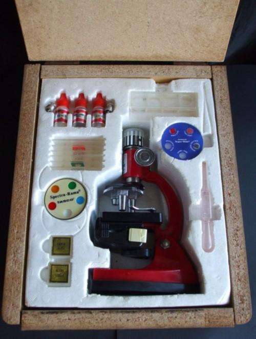 @ TASCO SUPER LIGHT MICROSCOPE, INCLUDES ACCESSORIES @